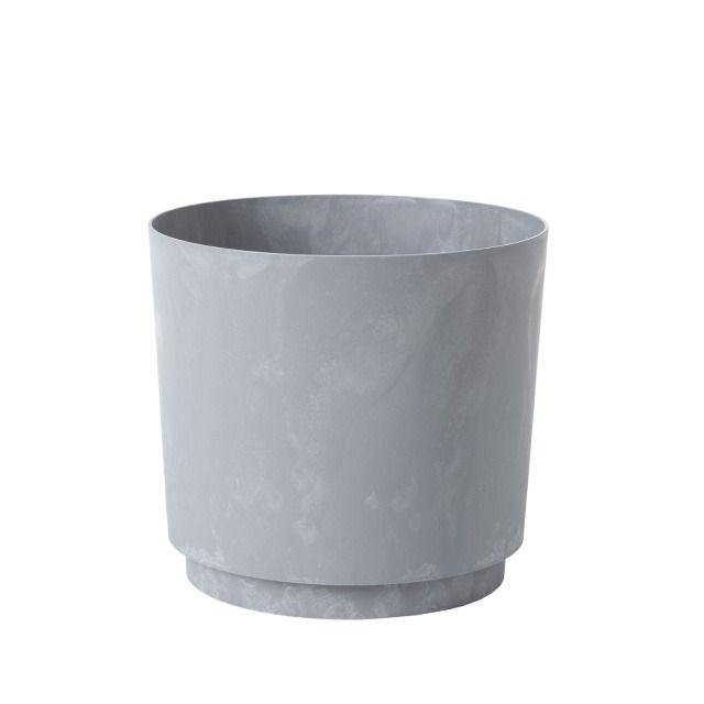 Doniczka Aura Recycled Efekt Betonu Lamela