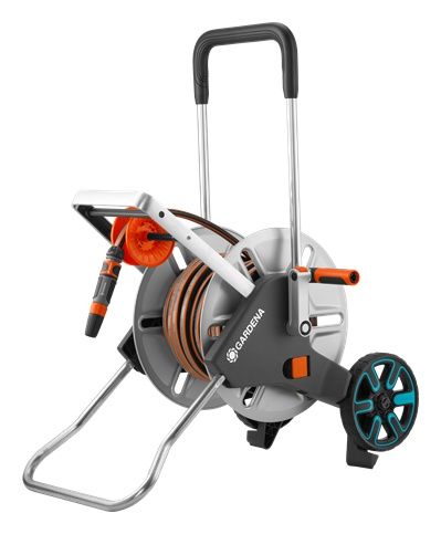Zestaw Wózek na wąż AquaRoll M Easy Metal Gardena 18547-20