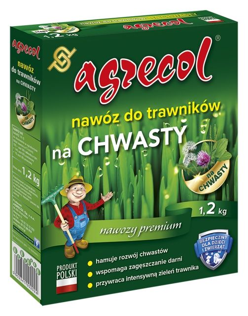 Nawóz do trawników zachwaszczonych Agrecol