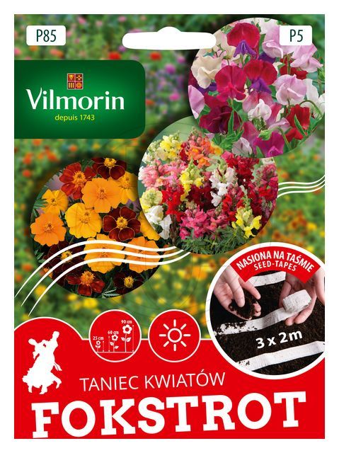 Taniec kwiatów Fokstrot taśma 2x3m Vilmorin