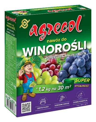 Nawóz do winorośli, porzeczek i malin 1,2 kg Agrecol