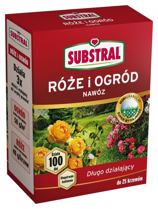 Nawóz 100 dni długo działający do róż 1 kg Substral