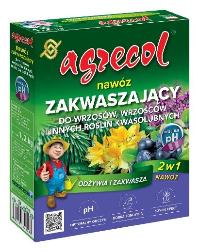 Nawóz zakwaszający do iglaków, borówek i różaneczników 1,2 kg Agrecol