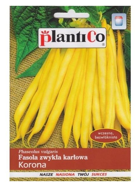 Fasola Korona szparagowa karłowa 500g PlantiCO
