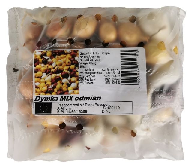 Cebula dymka Mix 14-21 mm 250g
