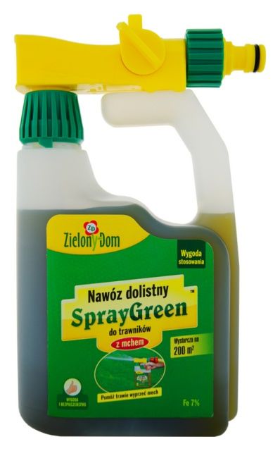 SprayGreen do trawników z mchem 950ml Zielony Dom 
