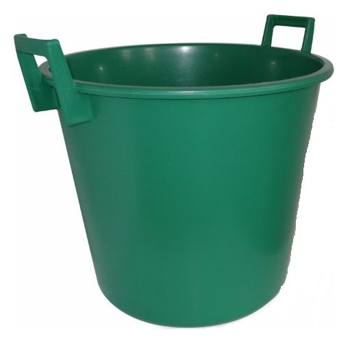 Kosz gospodarczy pełny 40L zielony Artgos