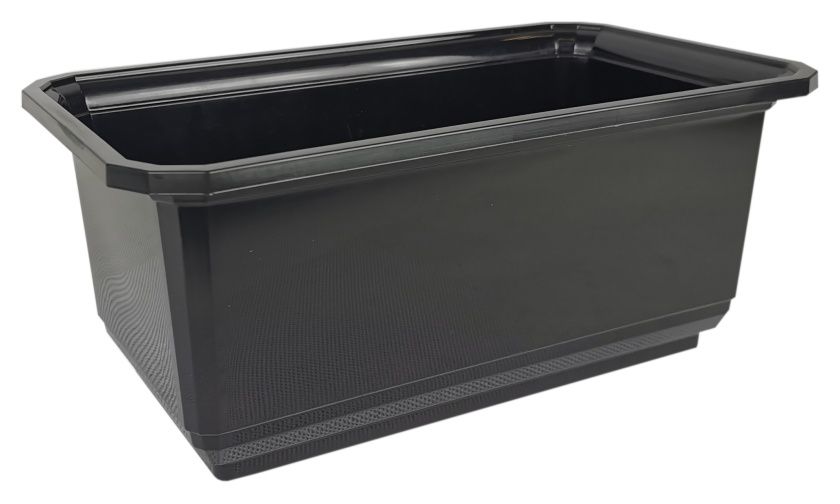 Skrzynka balkonowa 0,3 m czarna Pawłowscy