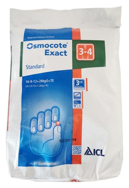 Osmocote Exact  3-4m  Standard 25kg ICL