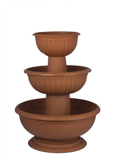 Kaskada kwiatowa Gracja III terakota FORM-PLASTIC
