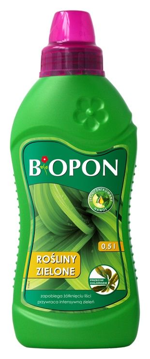 Nawóz do roślin zielonych przeciw chlorozie 0,5 L Bopon 