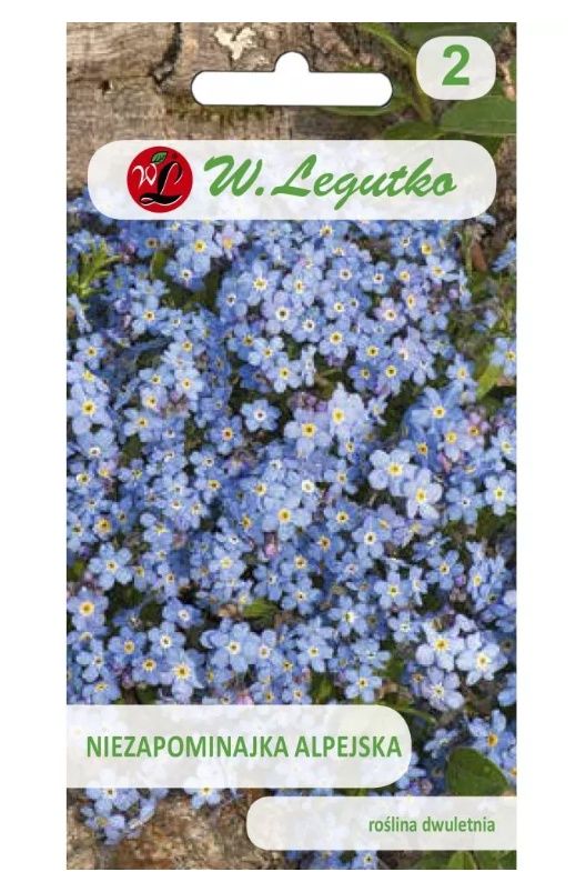 Niezapominajka alpejska niebieska 0,3g Legutko