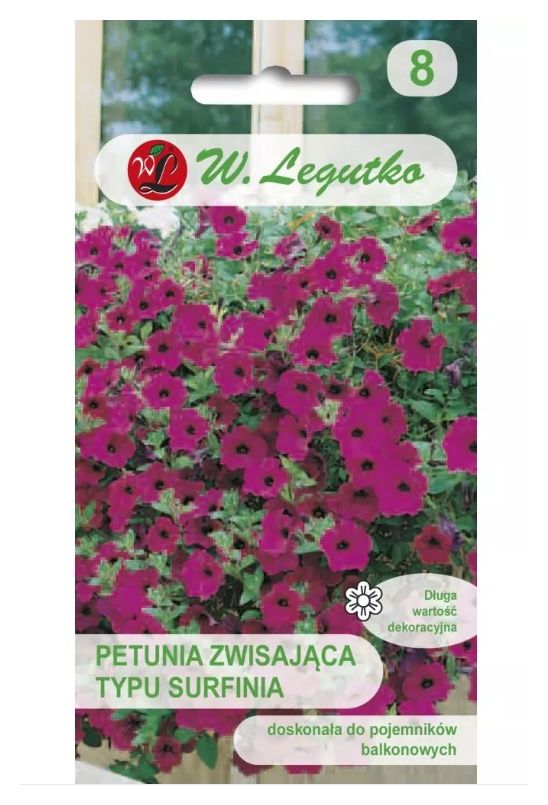 Petunia zwisająca Rubina F2 0,01g Legutko