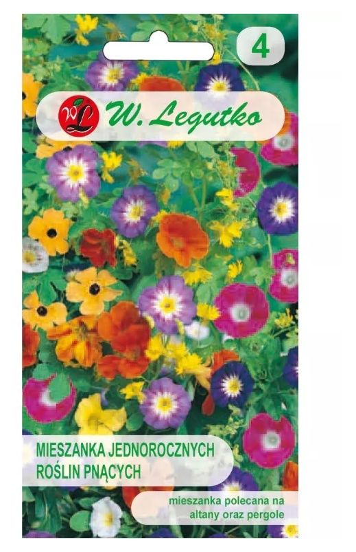 Mieszanka jednorocznych roślin pnących 2g Legutko
