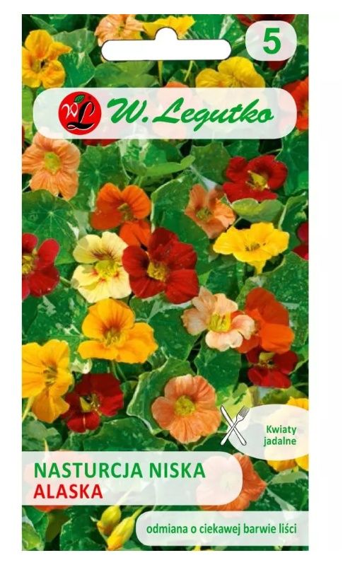 Nasturcja niska Alaska mieszanka 3g Legutko