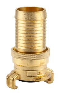 Do przewodów poddanych ciśnieniu roboczemu do 40 barów, do węży ssących i wysokociśnieniowych
Złączka mosiężna do węży ciśnieniowych i ssących jest szczególnie polecana do węży ciśnieniowych i ciśnieniowo-ssących. Może być używana do przewodów ciśnieniow