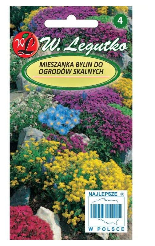 Mieszanka bylin do ogrodów skalnych 1g Legutko