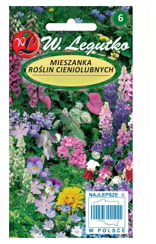 Mieszanka roślin cieniolubnych 1g Legutko