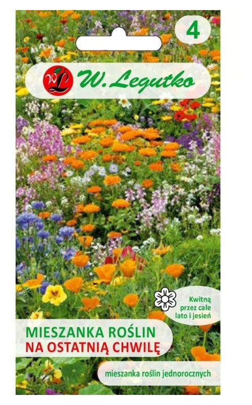 Mieszanka roślin jednorocznych "Na ostatnią chwilę" 1g Legutko