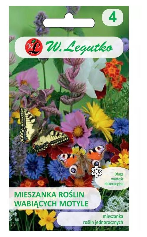 Mieszanka roślin wabiących motyle 1g Legutko