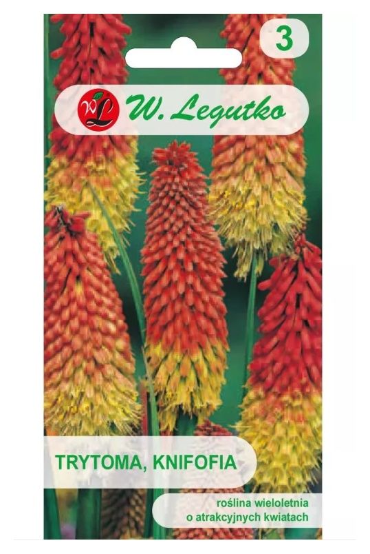 Trytoma Knifofia czerwono-żółta 0,2g Legutko