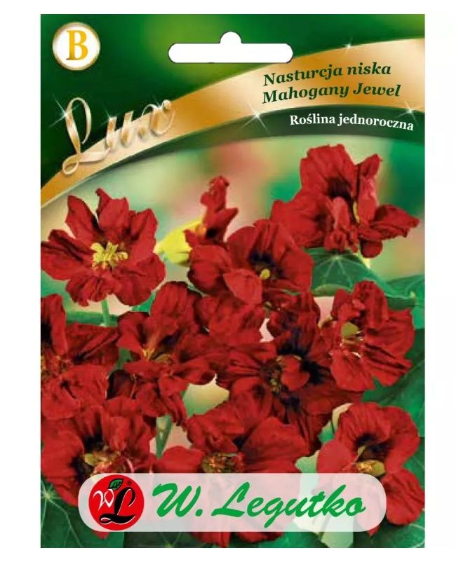 Nasturcja niska Mahogany Jewel 5g Legutko