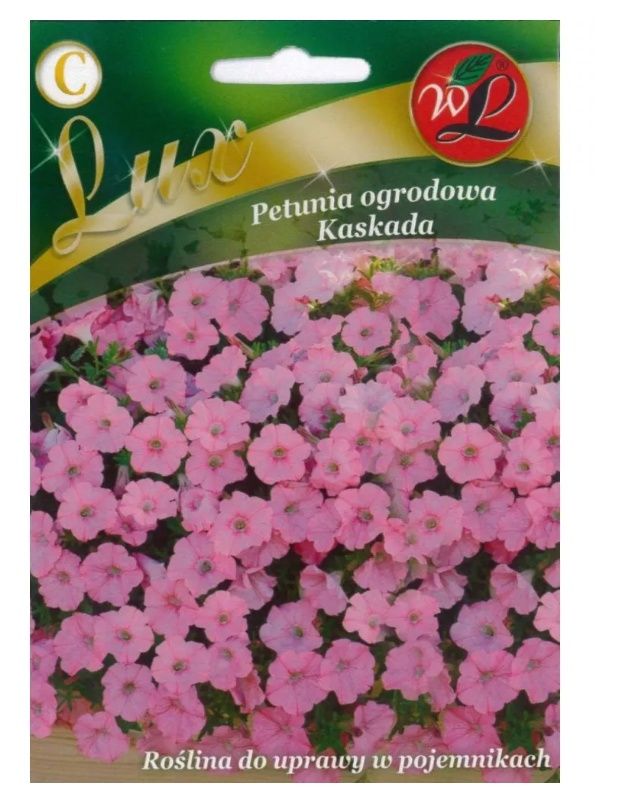 Petunia ogrodowa Kaskada różowa 0,02g Legutko