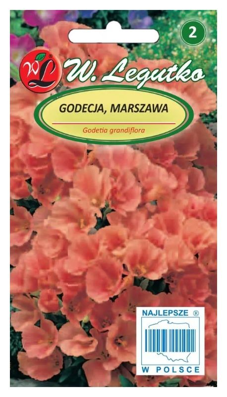 Godecja Azalia letnia pomarańczowa 1g Legutko