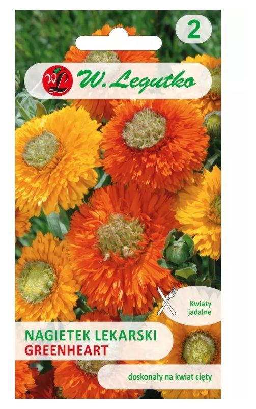 Nagietek Greenheart Zielone Serce 2g Legutko