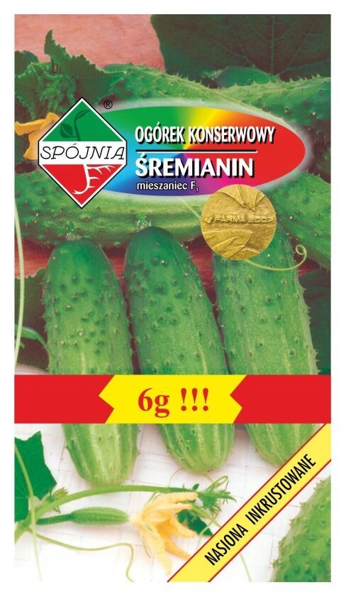 Ogórek Śremianin F1 6g Spójnia