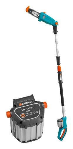 Akumulatorowa pilarka łańcuchowa z trzonkiem teleskopowym TCS Li-18/20 Gardena 8866-20 (Pilarki spalinowe / elektryczne)