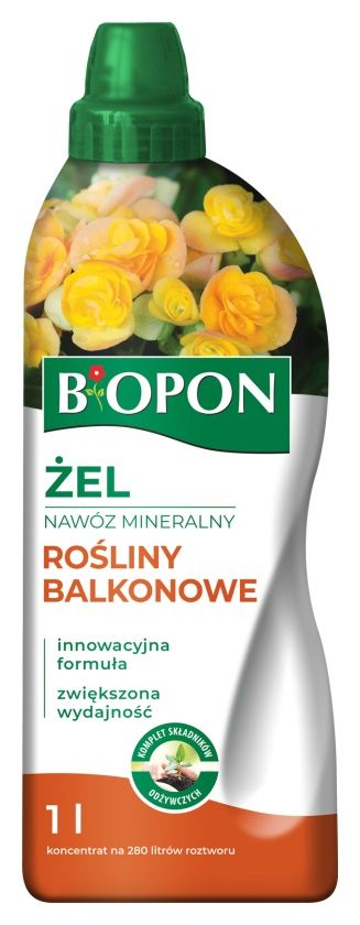 Nawóz mineralny żel do roślin balkonowych 1 L  Bopon 