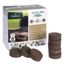 Krążki torfowe Jiffy prasowane podłoże 36 sztuk Vilmorin