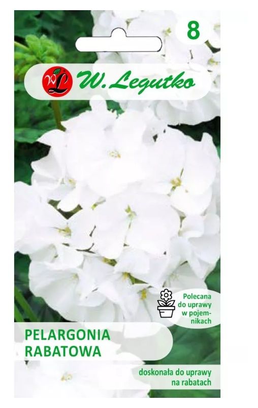 Pelargonia rabatowa Gama 0,05g Legutko