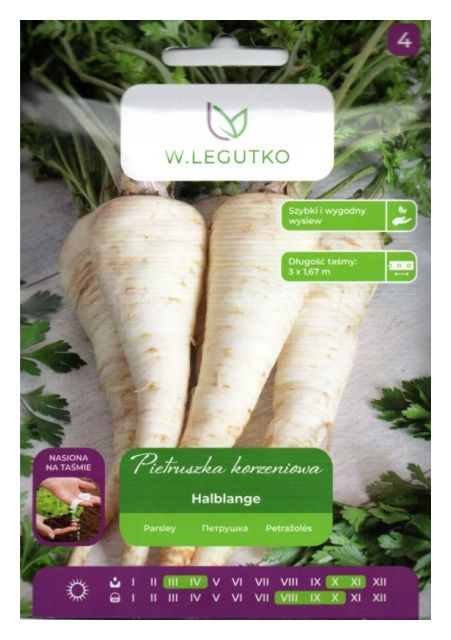 Pietruszka Halblange taśma 5m Legutko