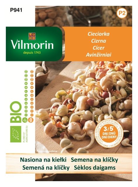 BIO Kiełki Cieciorka 30g Vilmorin