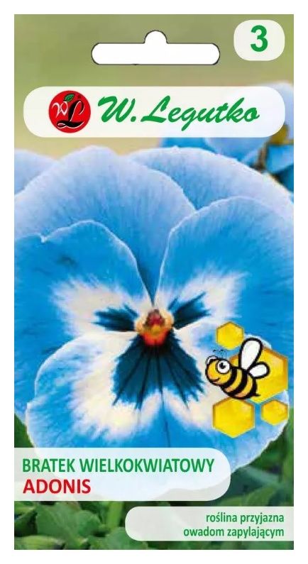 Bratek szwajcarski wielkokwiatowy Adonis 0,4g Legutko