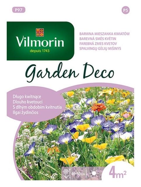 Barwa mieszanka kwiatów - Długo kwitnące Vilmorin