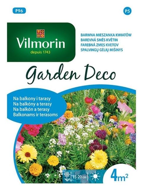Barwa mieszanka kwiatów - Na balkony i tarasy Vilmorin