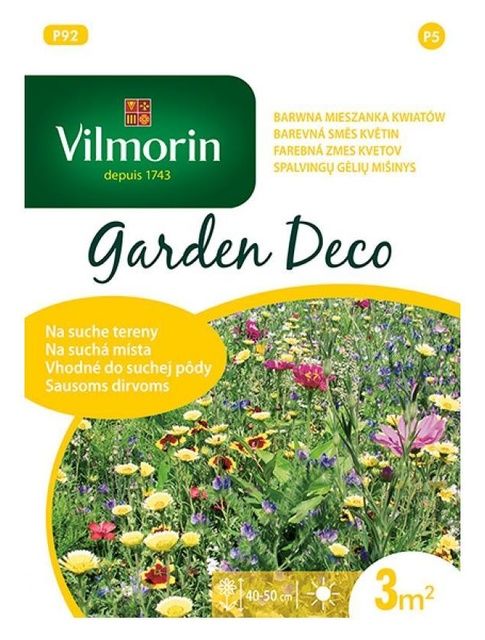 Barwa mieszanka kwiatów - Na suche tereny Vilmorin