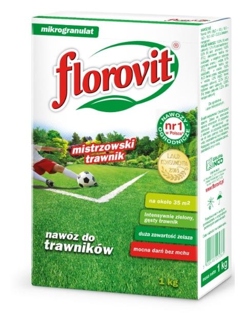 Florovit nawóz do trawników z mchem mistrzowski trawnik Inco