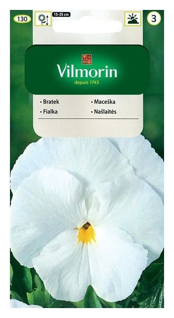 Bratek szwajcarski biały 0,5g Vilmorin