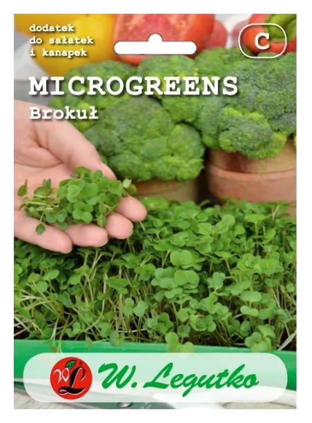 Brokuł Microgreens - 3g Legutko