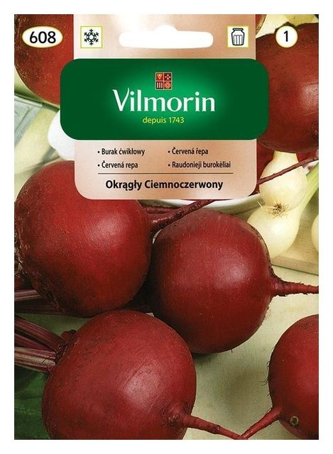 Burak ćwikłowy ciemnoczerwony 10g Vilmorin