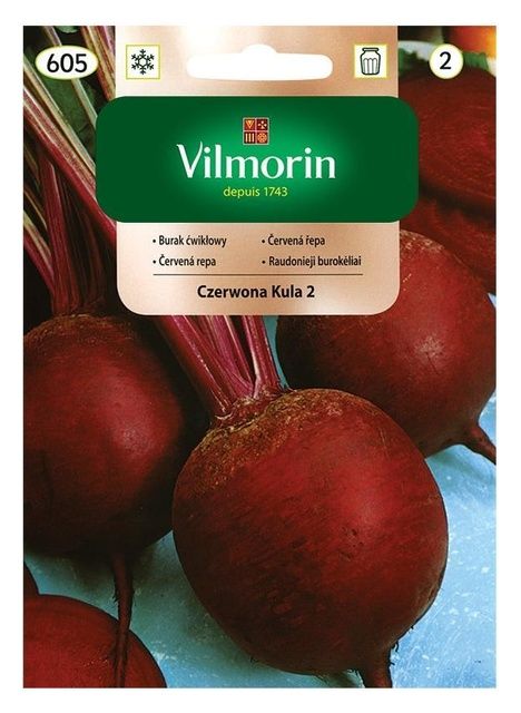 Burak ćwikłowy Czerwona Kula 10g + 50% GRATIS Vilmorin