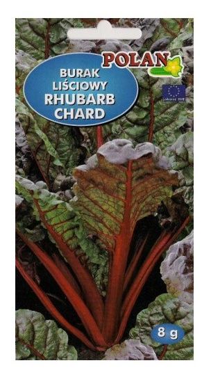 Burak Liściowy Rhubarb Chard 8g Polan