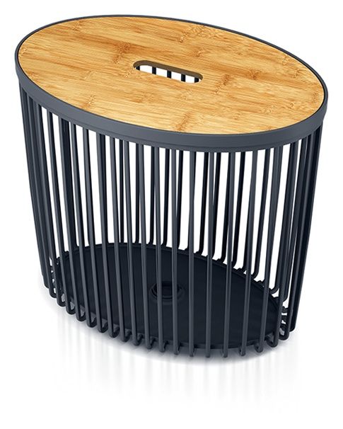 Kosz Clubo ICLUE55T antracyt Prosperplast