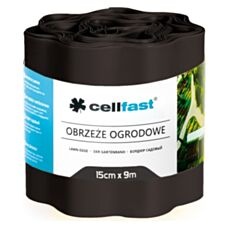 Obrzeże ogrodowe 15cm x 9mb czarne 30-032 Cellfast