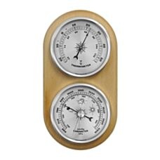 Barometr/Termometr wiszący (złote zegary) Biowin