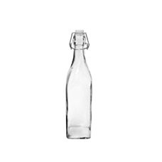 Butelka kwadratowa 0,5 L z klipsem Tragar